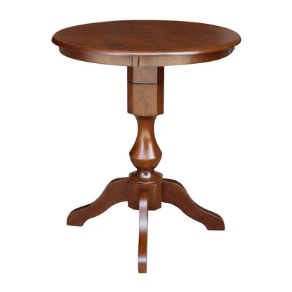 30" Round Top Pedestal Table - 28.9"H
