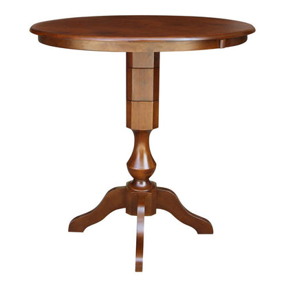 36" Round Top Pedestal Table - 28.9"H