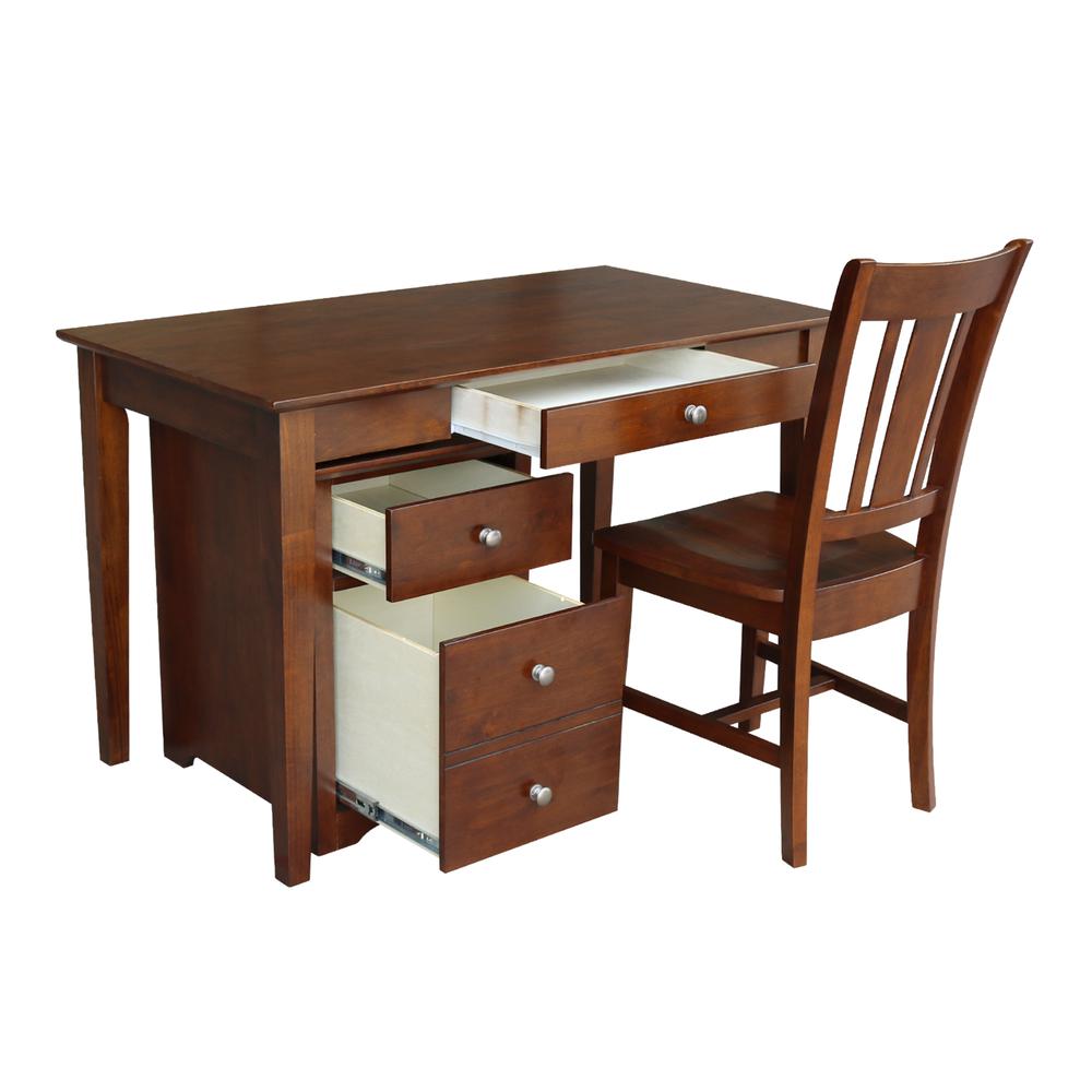 Two drawer File Cabinet, Unfinished