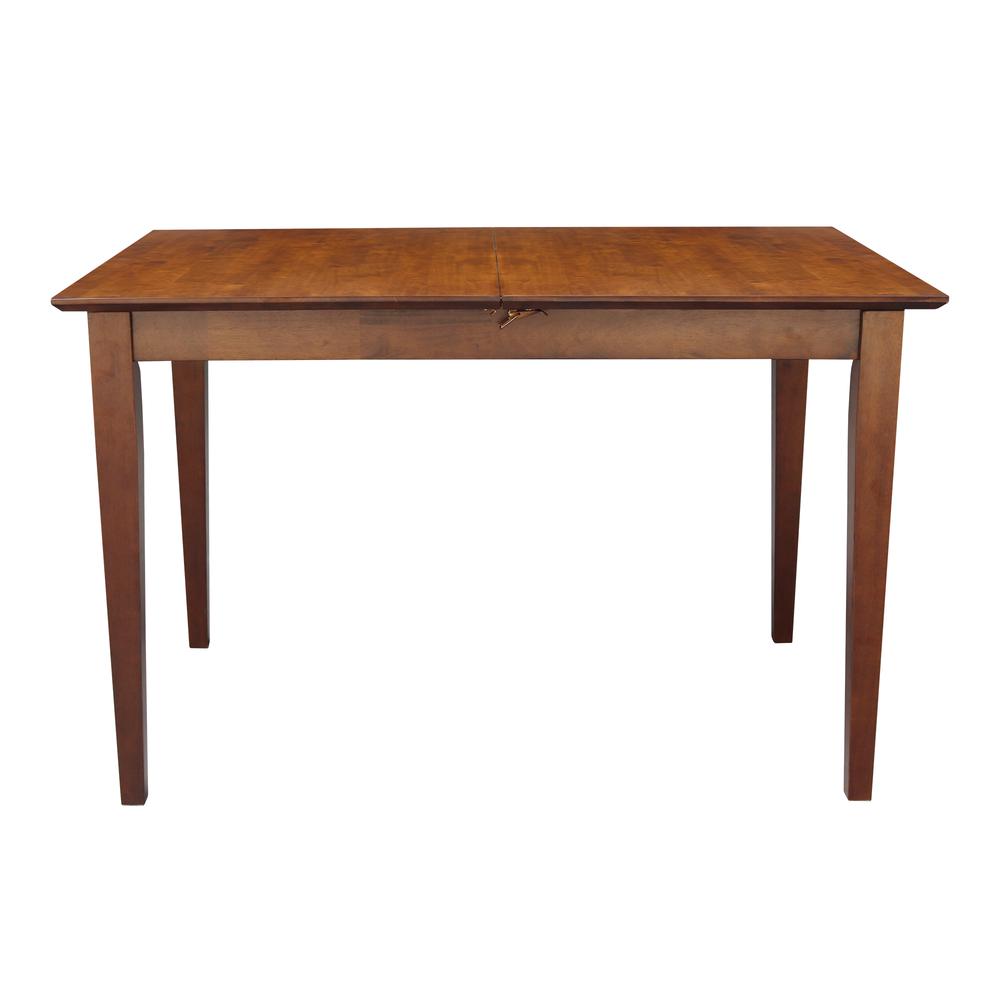 Table With Butterfly Extension - Dining Height, Espresso