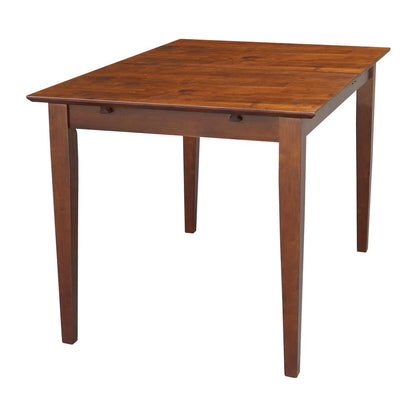 Table With Butterfly Extension - Dining Height, Espresso