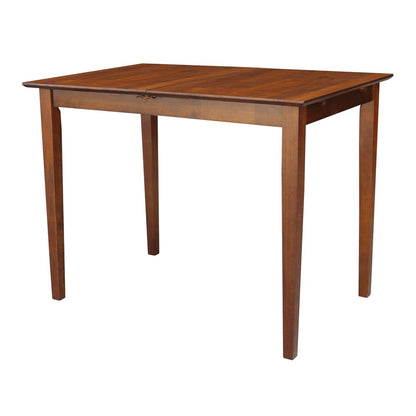 Table With Butterfly Extension - Counter Height, Espresso