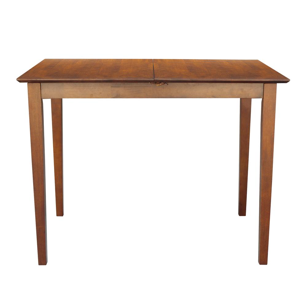 Table With Butterfly Extension - Counter Height, Espresso