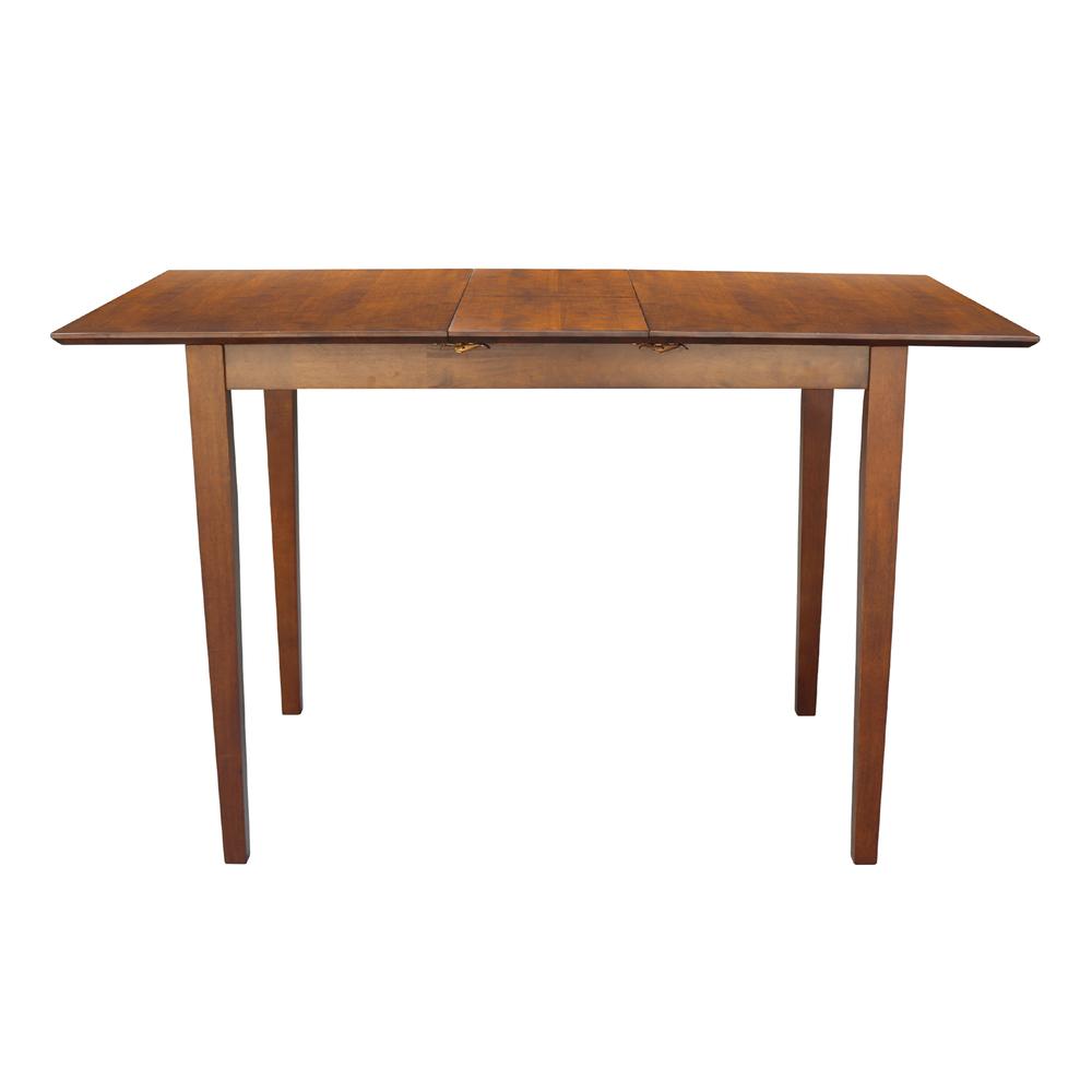 Table With Butterfly Extension - Counter Height, Espresso