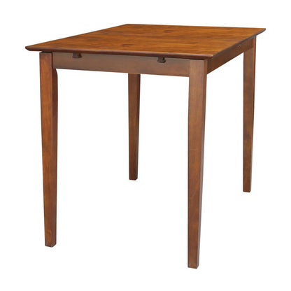 Table With Butterfly Extension - Counter Height, Espresso