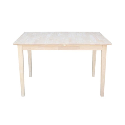 Table With Butterfly Extension, Unfinished