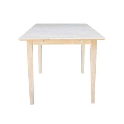 Table With Butterfly Extension, Unfinished