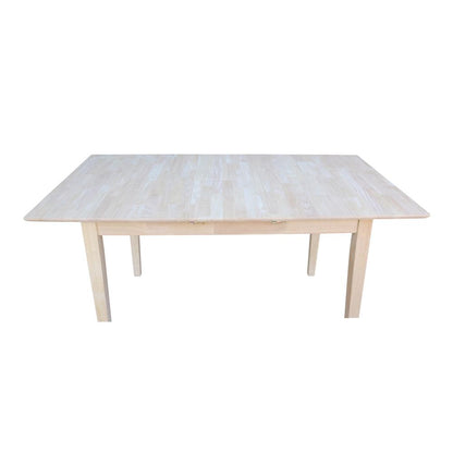 Table With Butterfly Extension, Unfinished