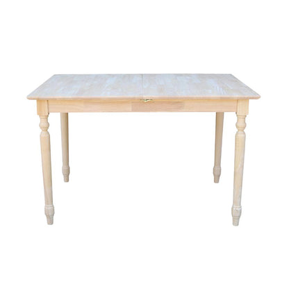 Table With Butterfly Extension, Unfinished