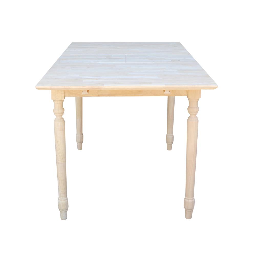 Table With Butterfly Extension, Unfinished