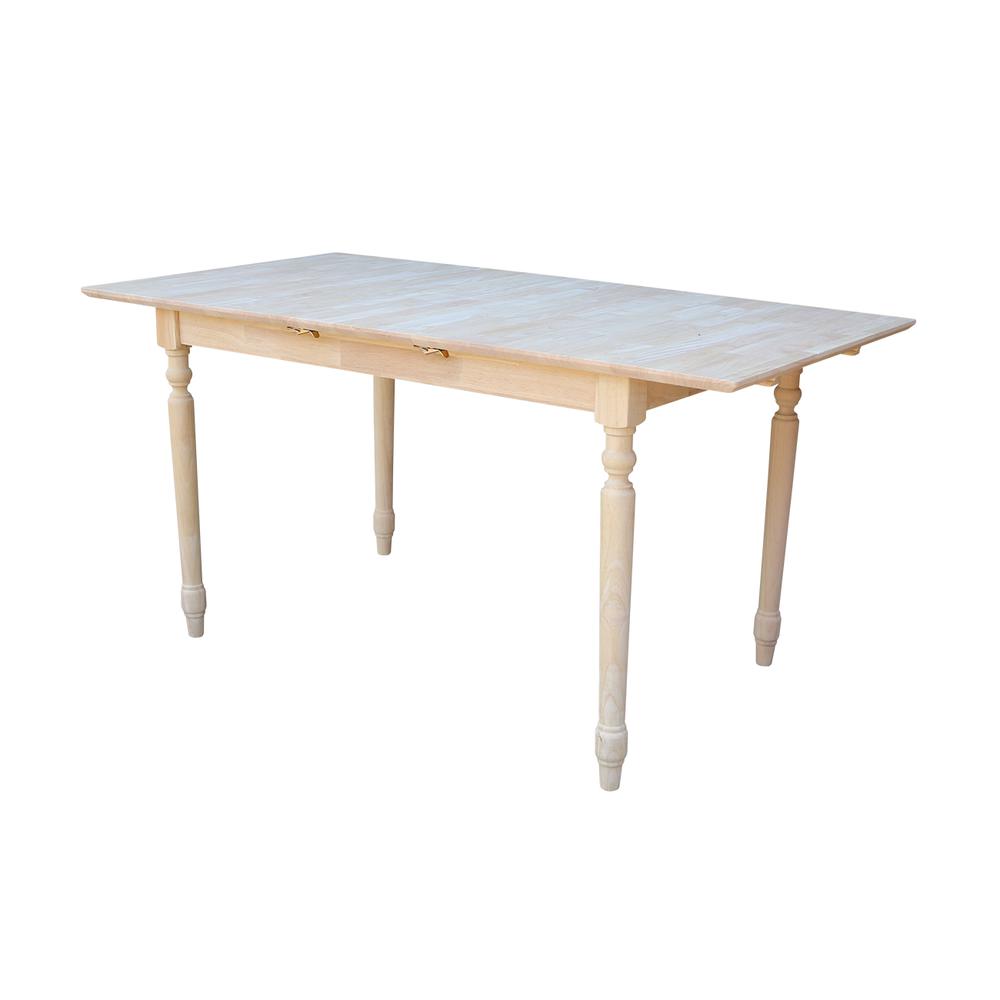 Table With Butterfly Extension, Unfinished