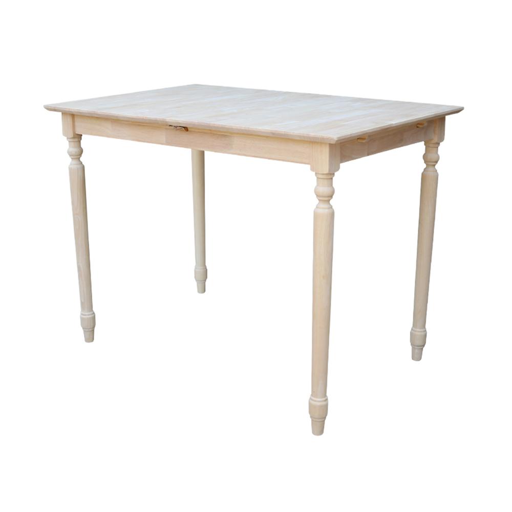 Table With Butterfly Extension, Unfinished