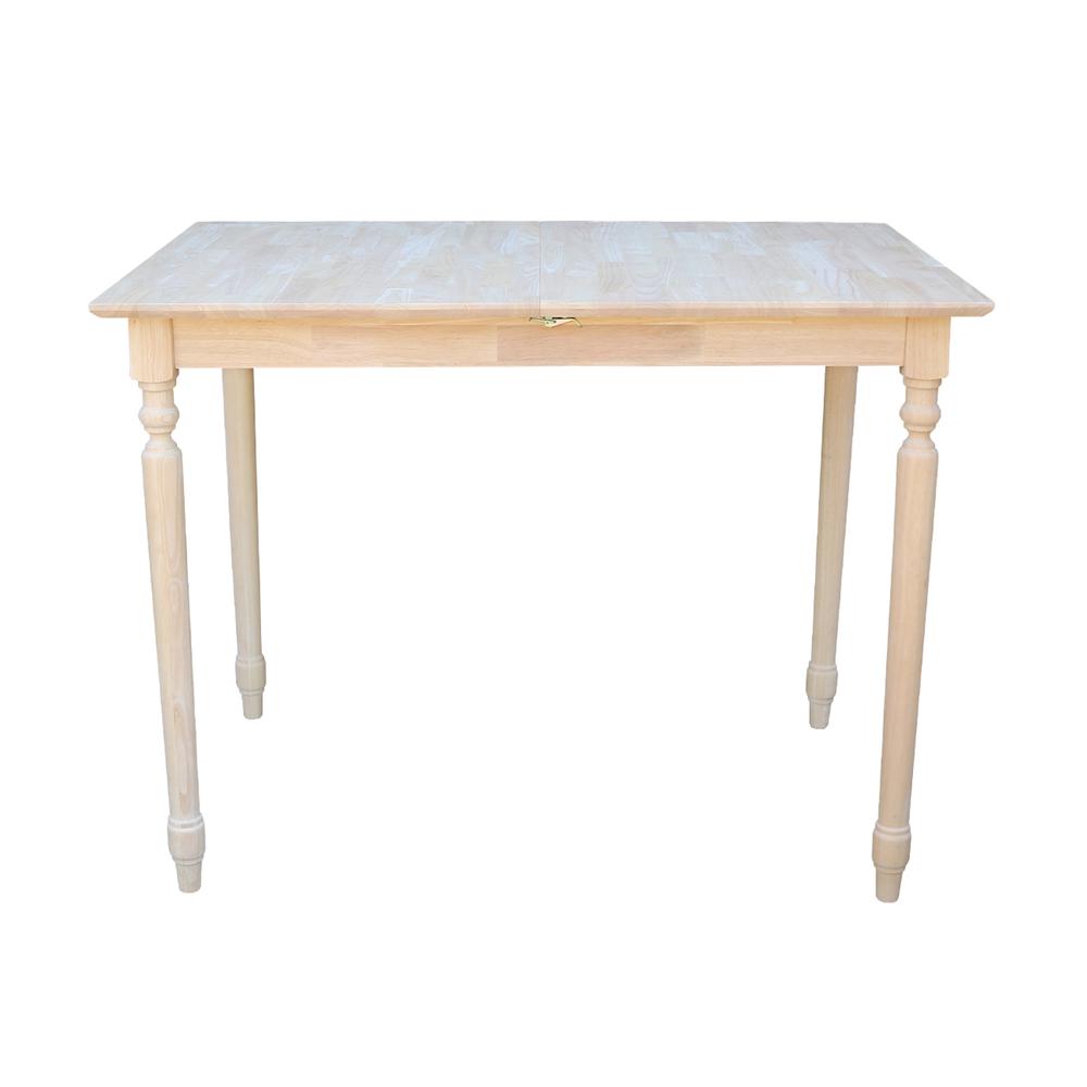 Table With Butterfly Extension, Unfinished