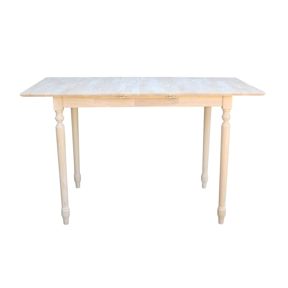 Table With Butterfly Extension, Unfinished