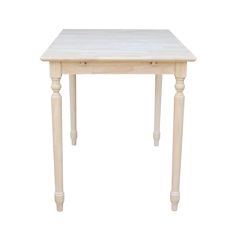 Table With Butterfly Extension, Unfinished