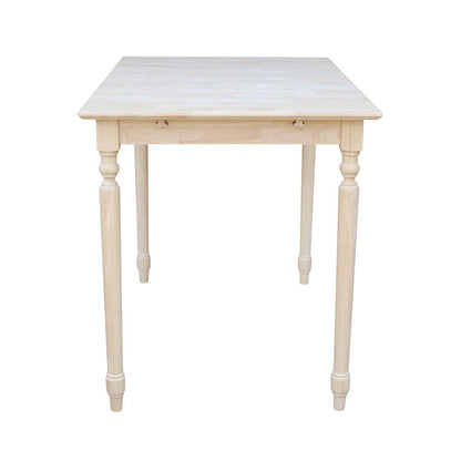 Table With Butterfly Extension, Unfinished