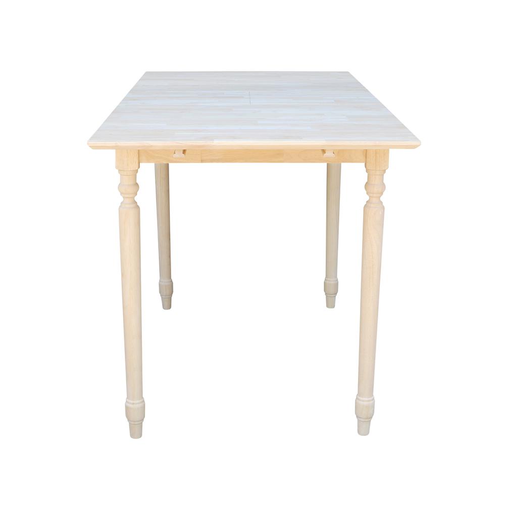 Table With Butterfly Extension, Unfinished