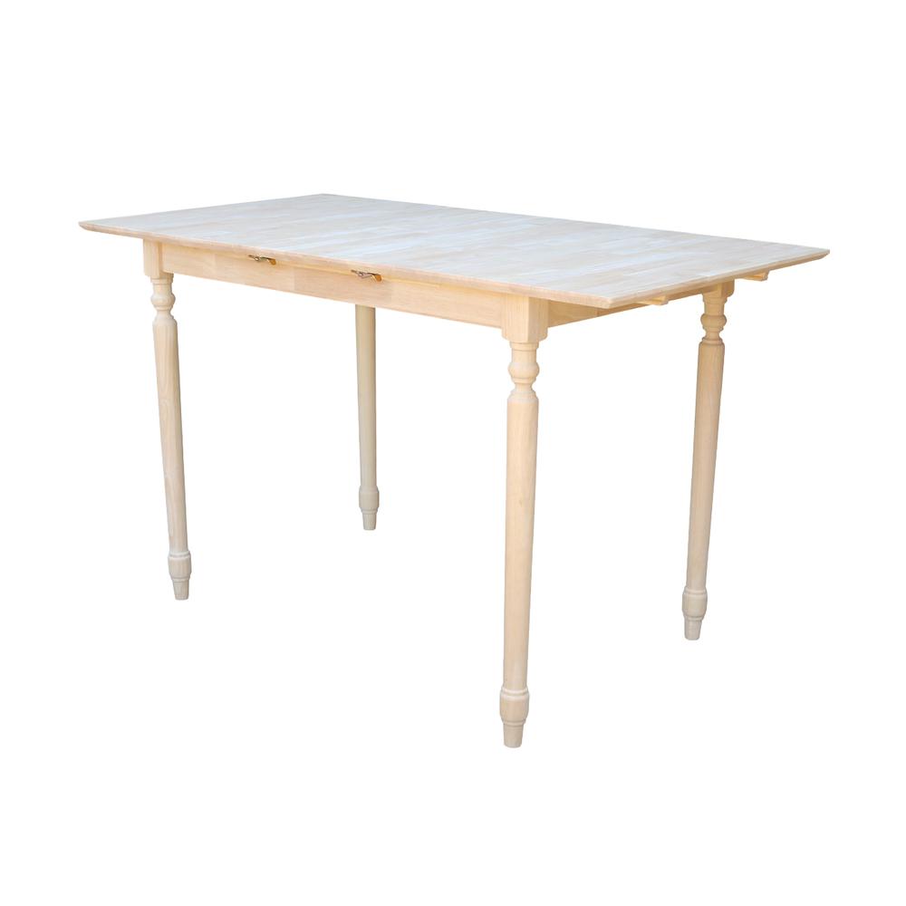 Table With Butterfly Extension, Unfinished