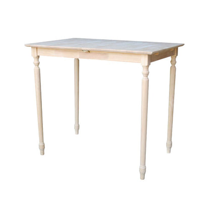 Table With Butterfly Extension, Unfinished
