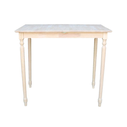 Table With Butterfly Extension, Unfinished