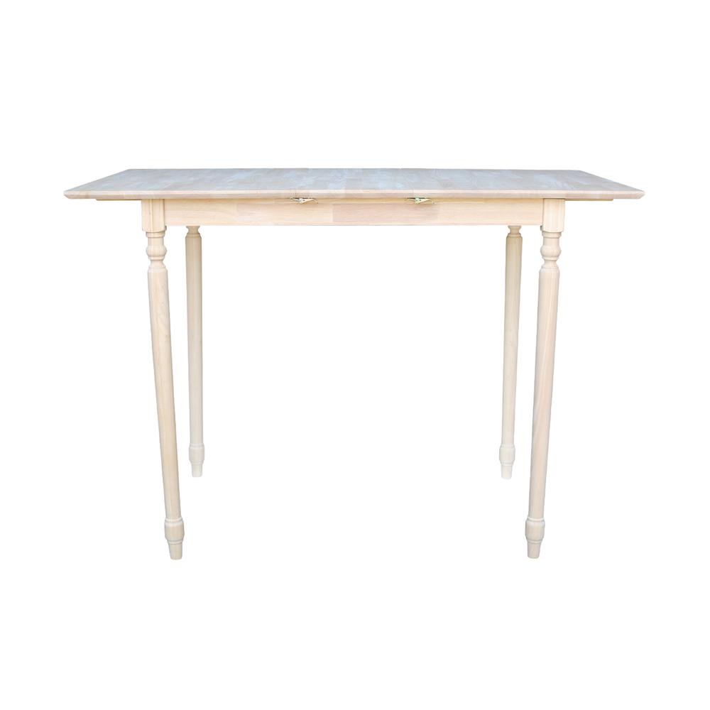 Table With Butterfly Extension, Unfinished