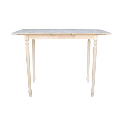 Table With Butterfly Extension, Unfinished