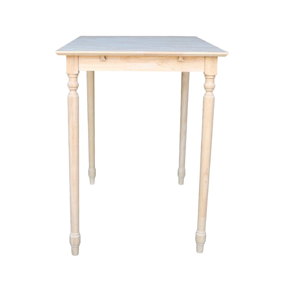 Table With Butterfly Extension, Unfinished