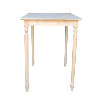 Table With Butterfly Extension, Unfinished