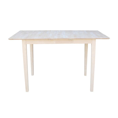 Table With Butterfly Extension, Unfinished