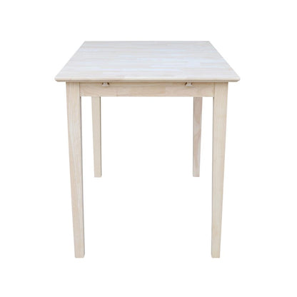 Table With Butterfly Extension, Unfinished