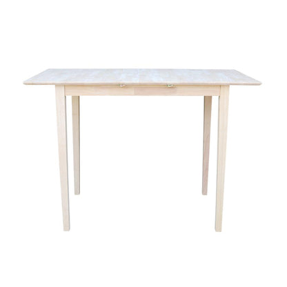 Table With Butterfly Extension, Unfinished