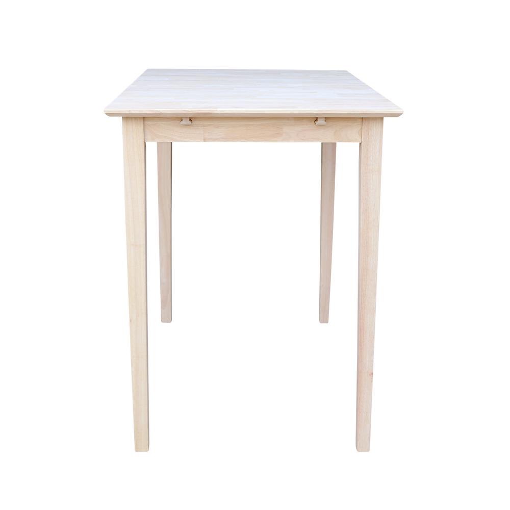 Table With Butterfly Extension, Unfinished