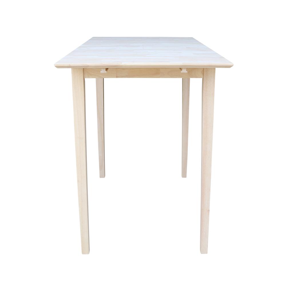Table With Butterfly Extension, Unfinished