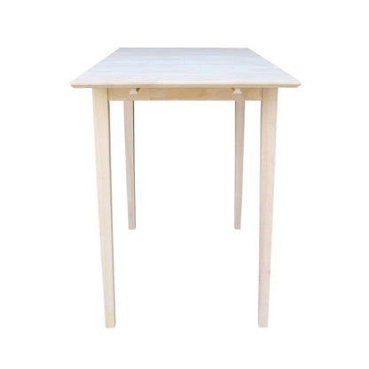 Table With Butterfly Extension, Unfinished