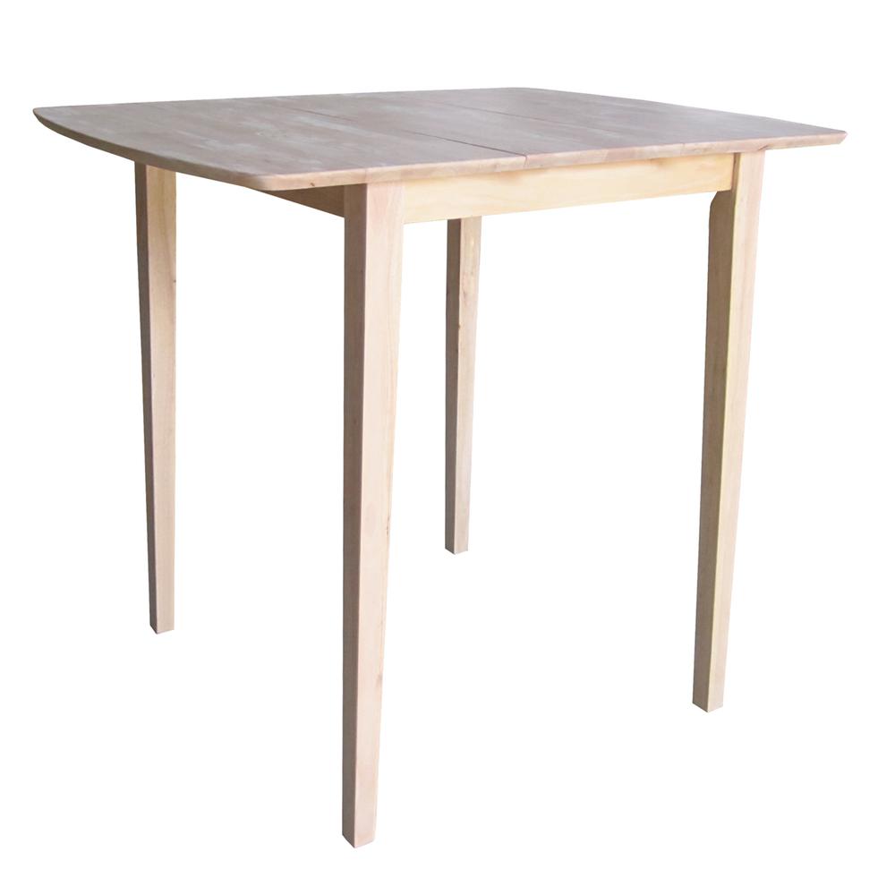 Table With Butterfly Extension, Unfinished