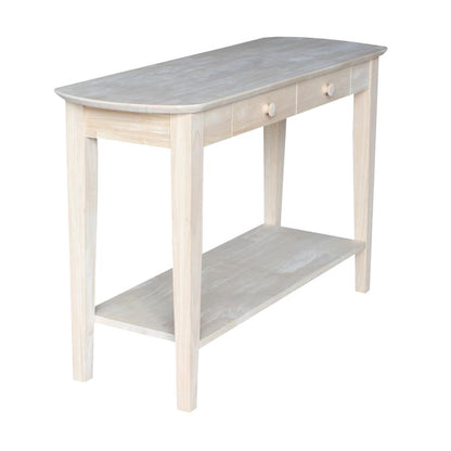 Philips Oval Sofa Table , Unfinished