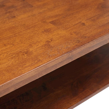 Hampton Hardwood Coffee Table, Rectangle Living Room Center Table