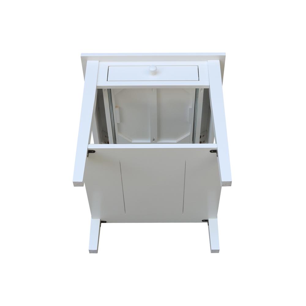 Spencer End Table in White