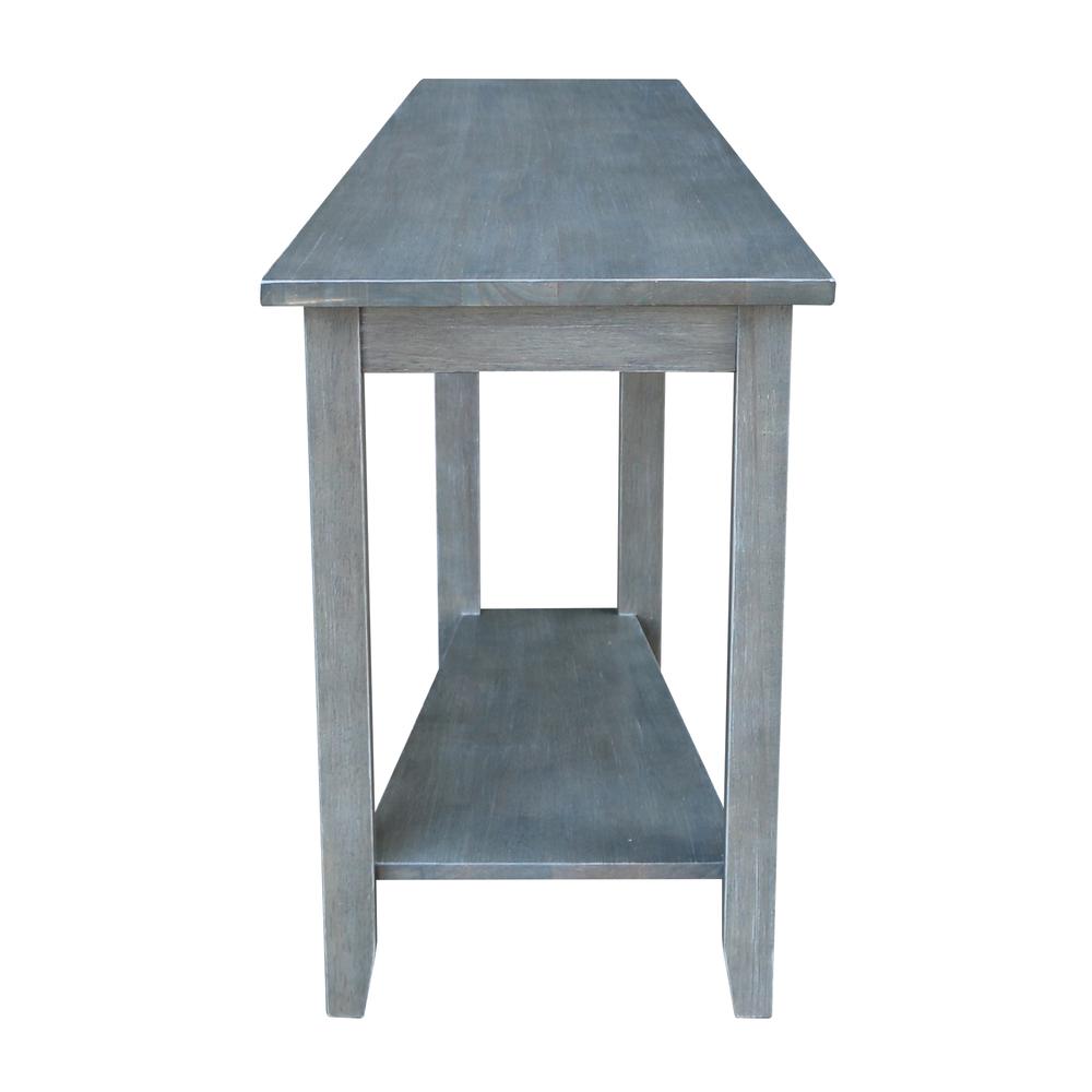 Keystone Accent Table, Heather grey-antique washed