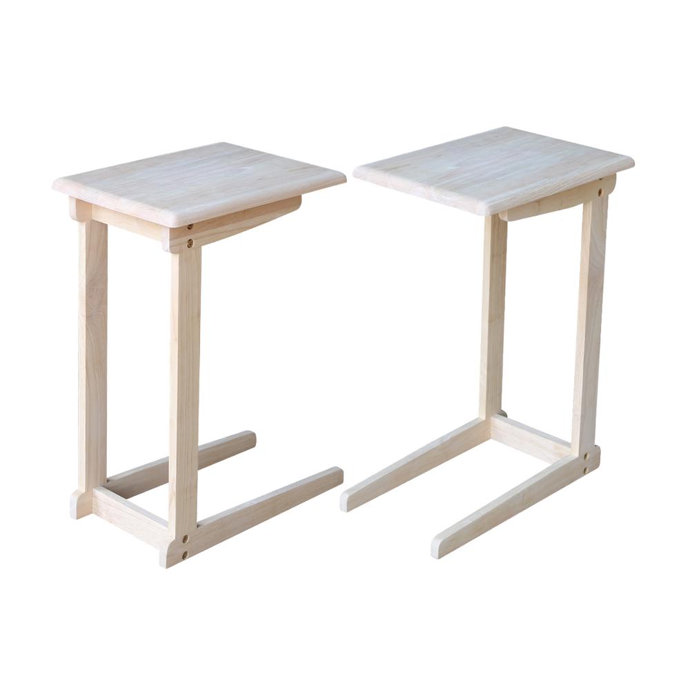 Sofa Server Table, Unfinished