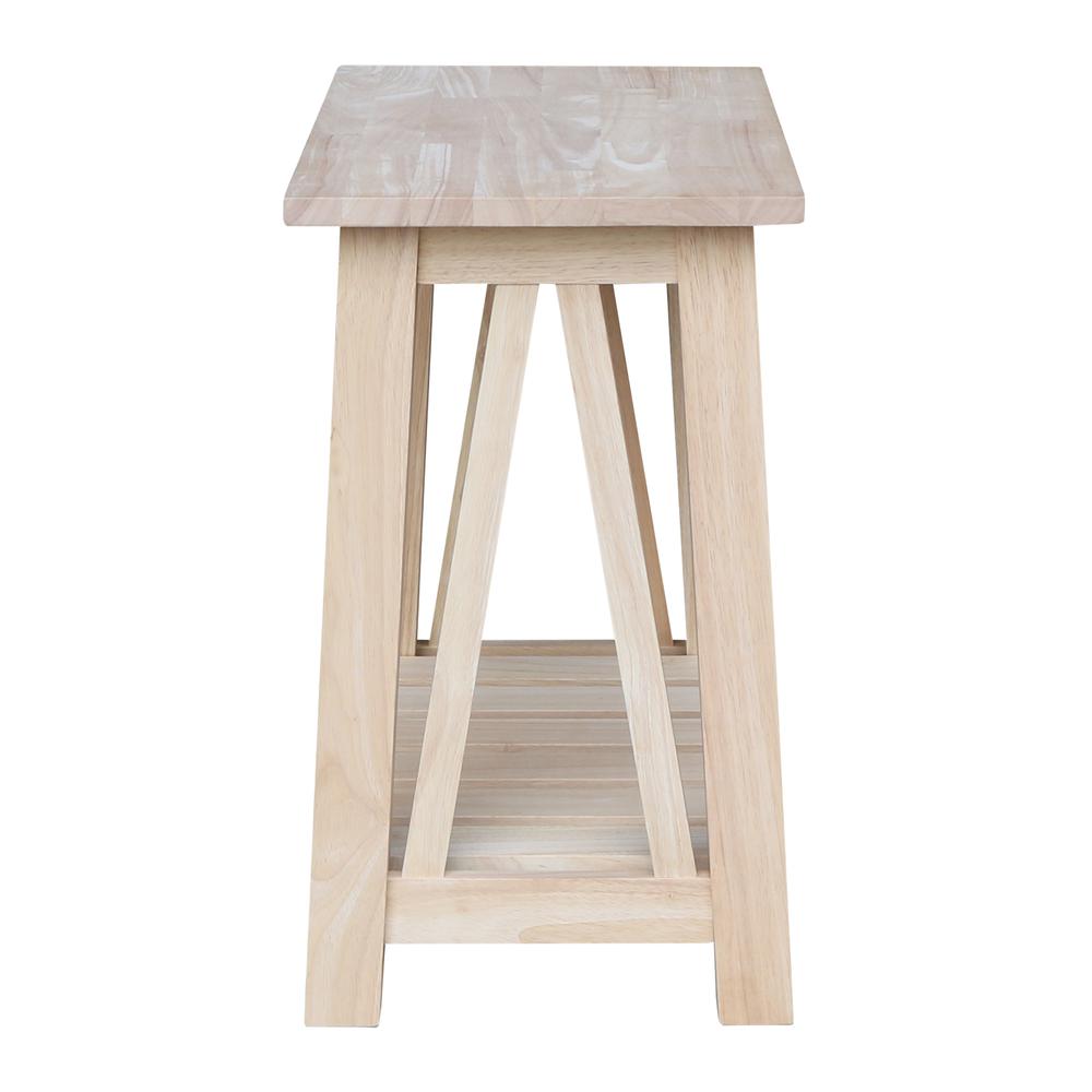 Surrey Side Table, Ready to finish