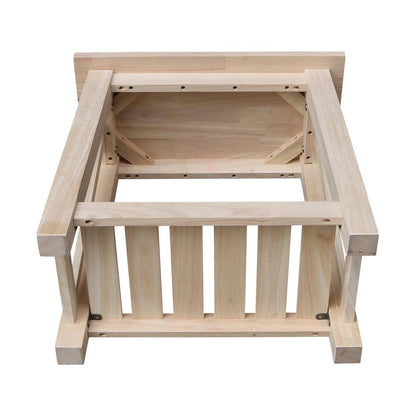 Surrey Side Table, Ready to finish