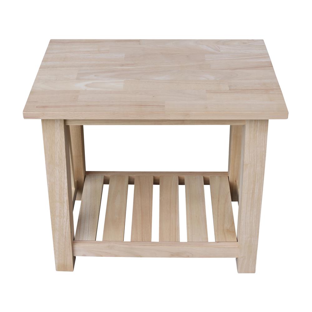 Surrey Side Table, Ready to finish