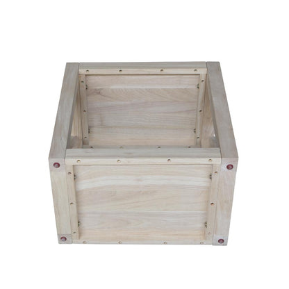 Hampton Narrow End Table, Unfinished