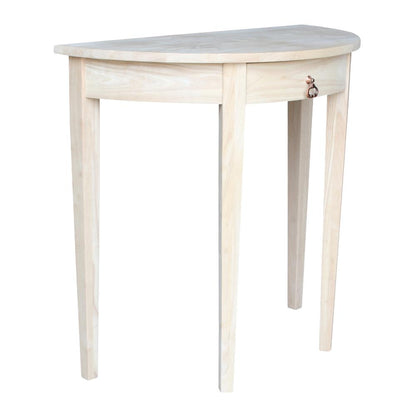 Half Round Table, Unfinished