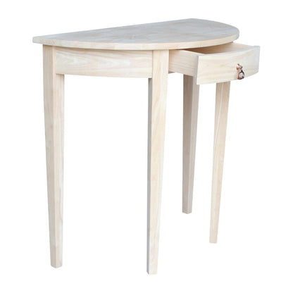 Half Round Table, Unfinished