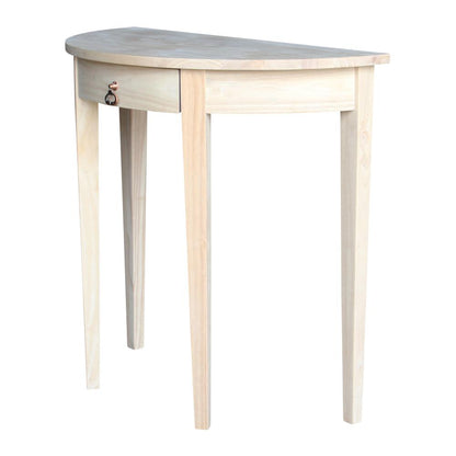 Half Round Table, Unfinished