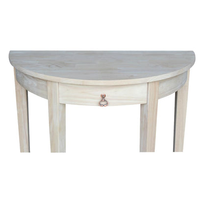 Half Round Table, Unfinished