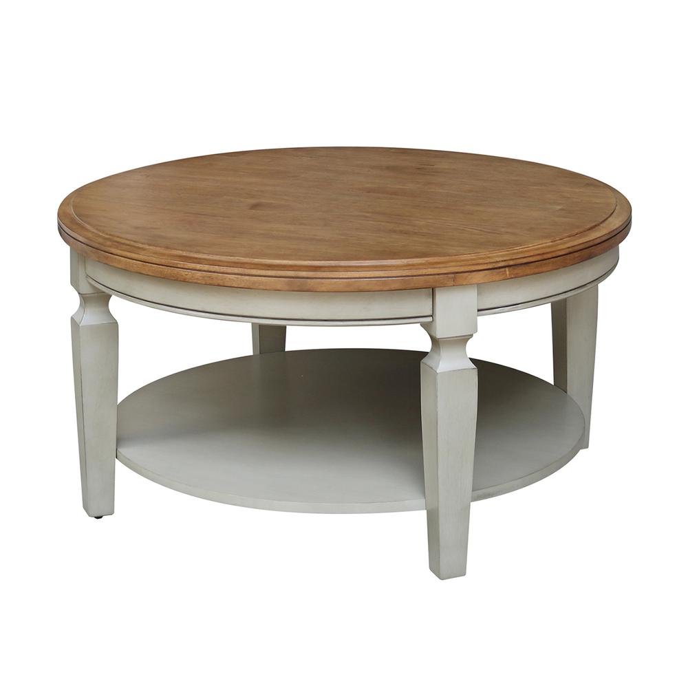 Vista Coffee Table, Hickory/Stone Finish, Hickory/Stone