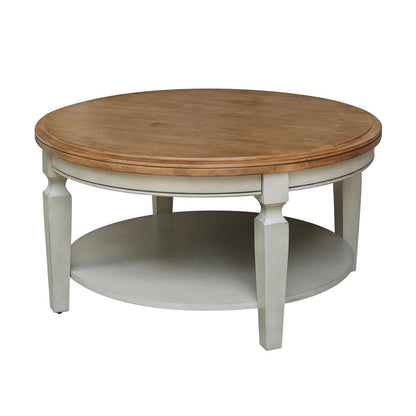 Vista Coffee Table, Hickory/Stone Finish, Hickory/Stone